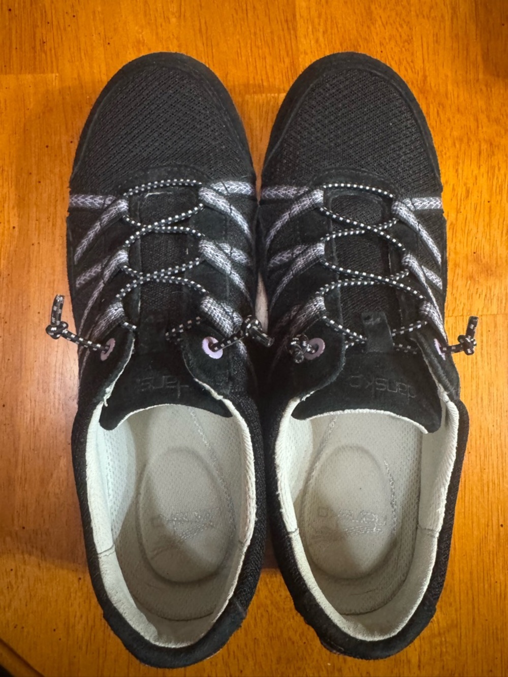 Dansko Black and Gray Women's Sneakers